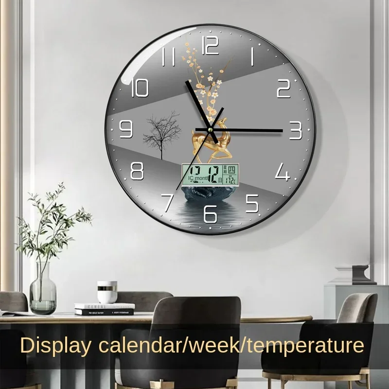 Luxury Lifestyle Fashion - Watch Wall Clock Living Room with