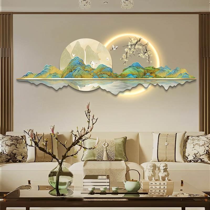 Luxury Lifestyle Fashion - Chinese Style Led Clock Wall Luxury