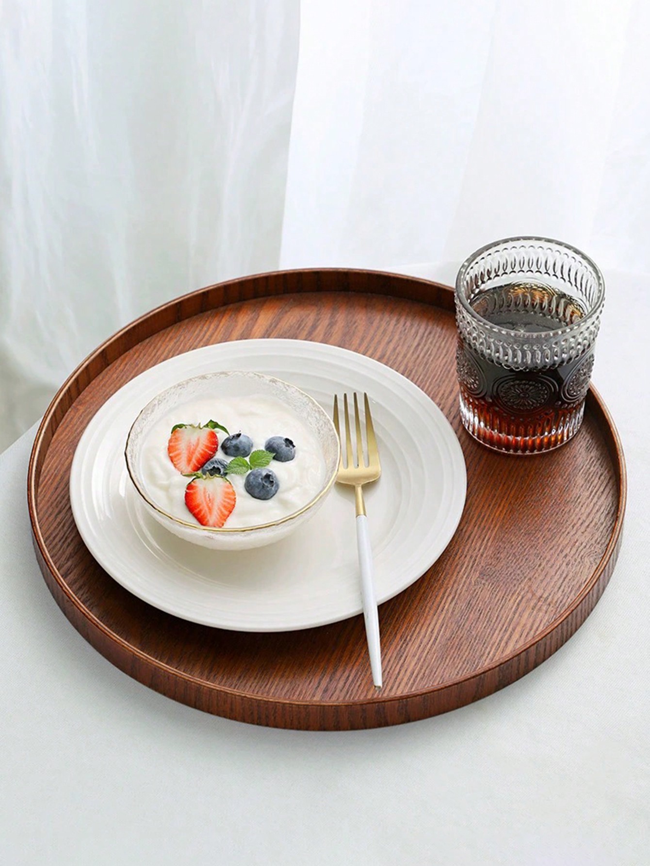 1pc/3pcs Natural Wooden Servin - Wooden Serving Tray recension och pris