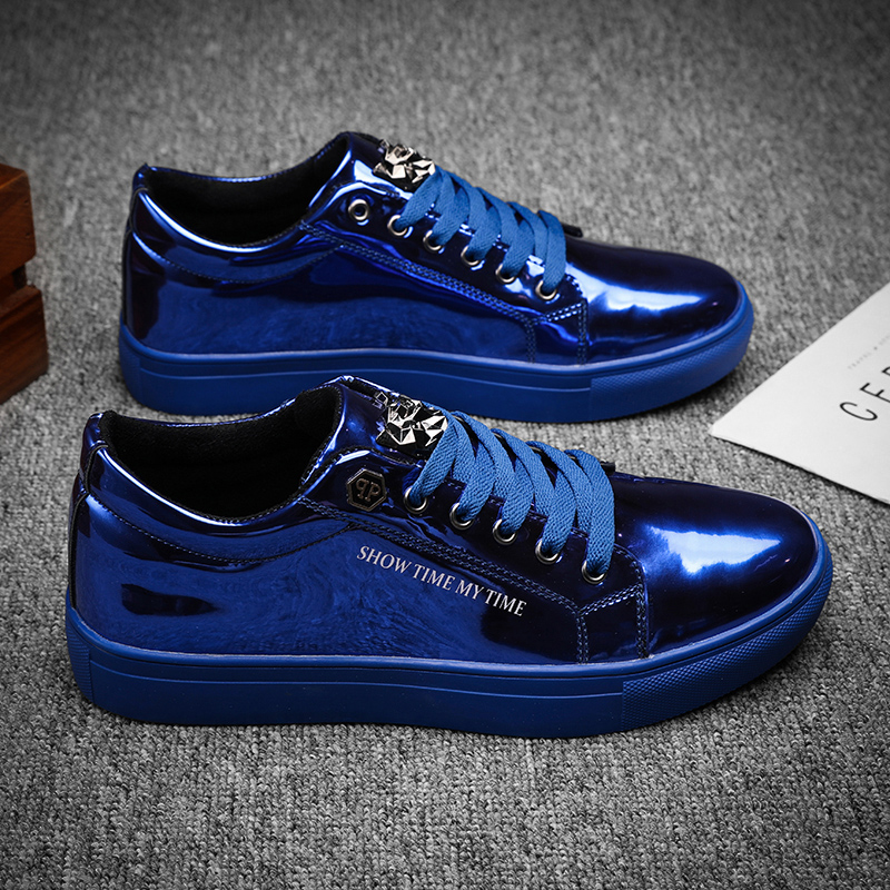 Luxury Men Casual Sneakers Blu - Luxury Lifestyle Fashion recension och pris