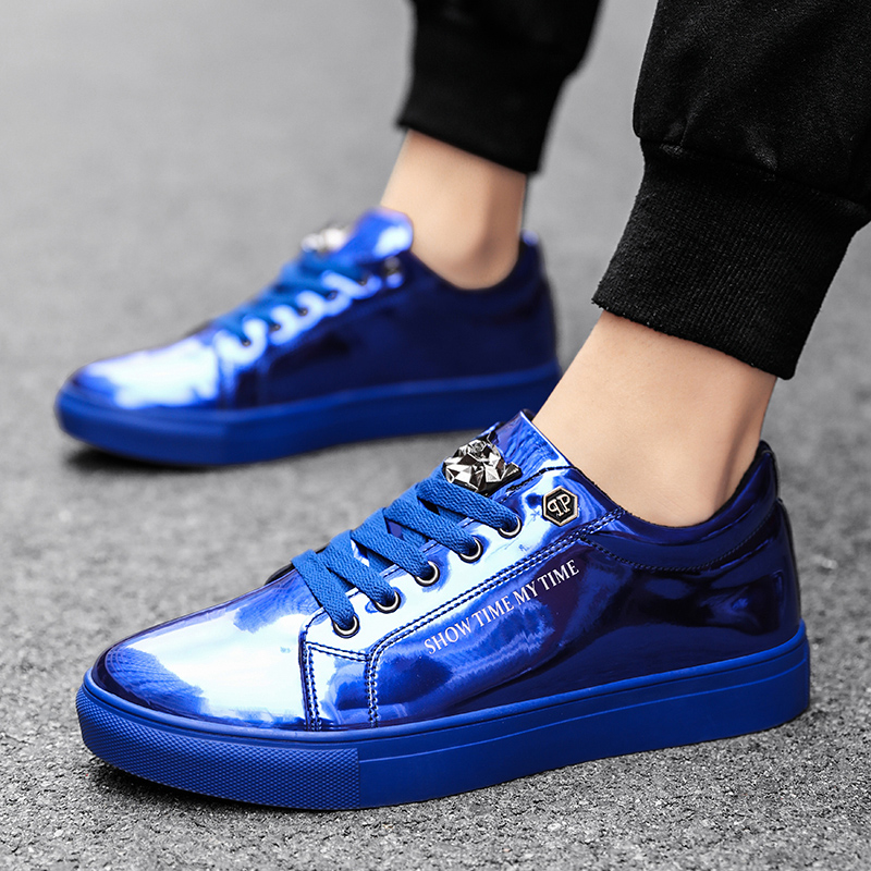 Luxury Men Casual Sneakers Blu - Luxury Lifestyle Fashion recension och pris