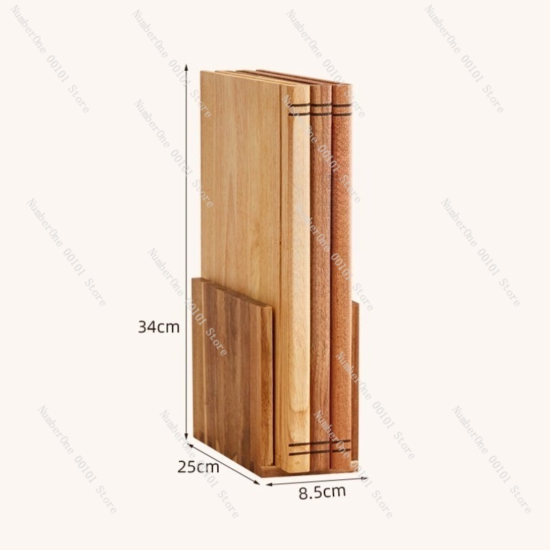 Elegant Solid Wood Book Shaped - Wooden Serving Tray recension och pris