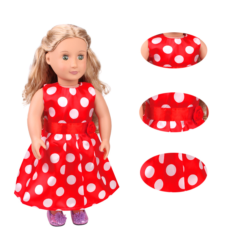 18 Inch Doll Girl Rose Belt Dr - Luxury Lifestyle Outfit recension och pris