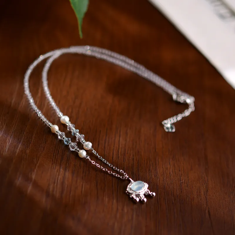 Aquamarine Necklace New Nation - Luxury Lifestyle Niche recension och pris