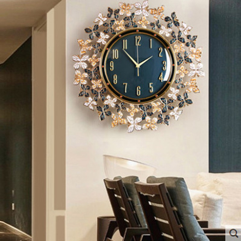 Enamel Butterfly Clock Wall Cl - Luxury Lifestyle Fashion recension och pris