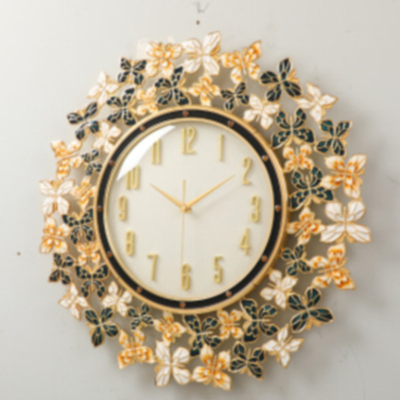Enamel Butterfly Clock Wall Cl - Luxury Lifestyle Fashion recension och pris