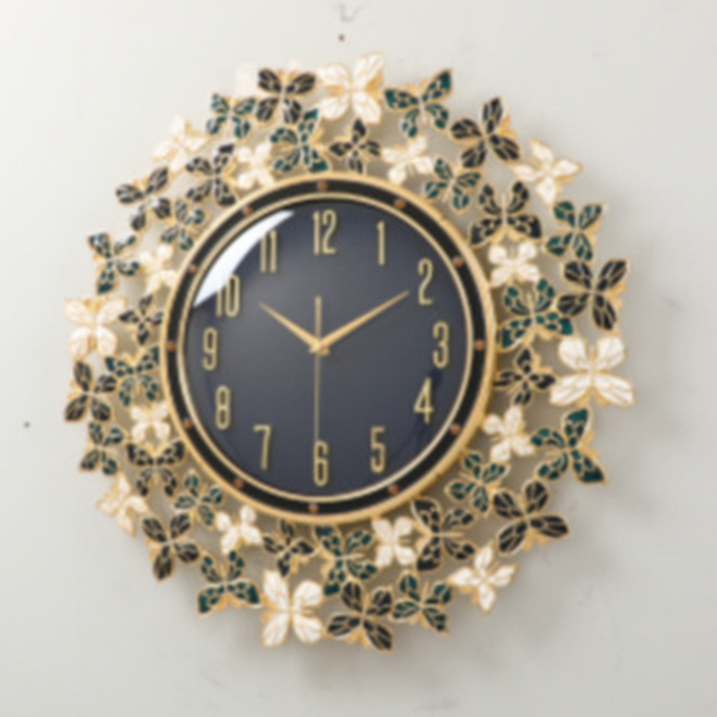 Enamel Butterfly Clock Wall Cl - Luxury Lifestyle Fashion recension och pris
